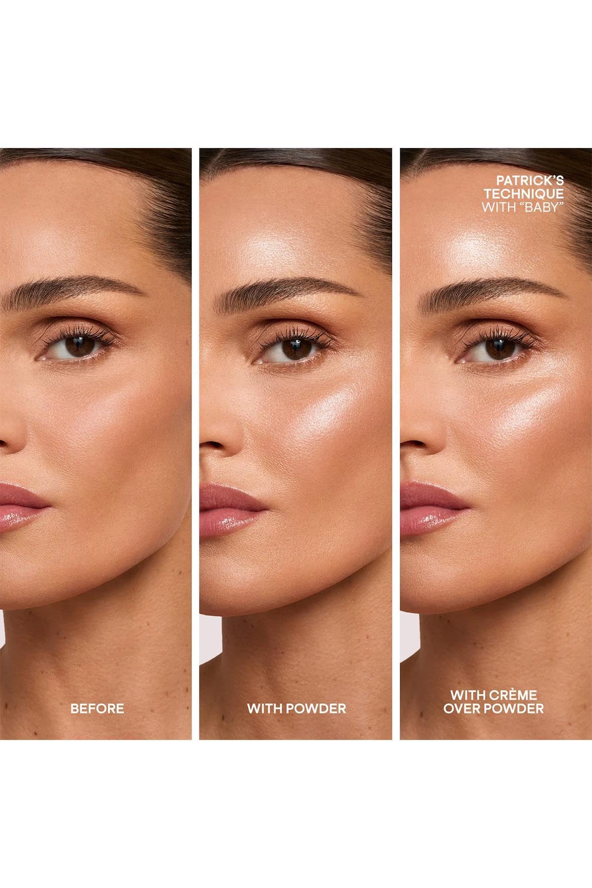 Radiant Highlighter Duo: Cream & Powder, Light Reflecting, Translucent by Patrick Ta