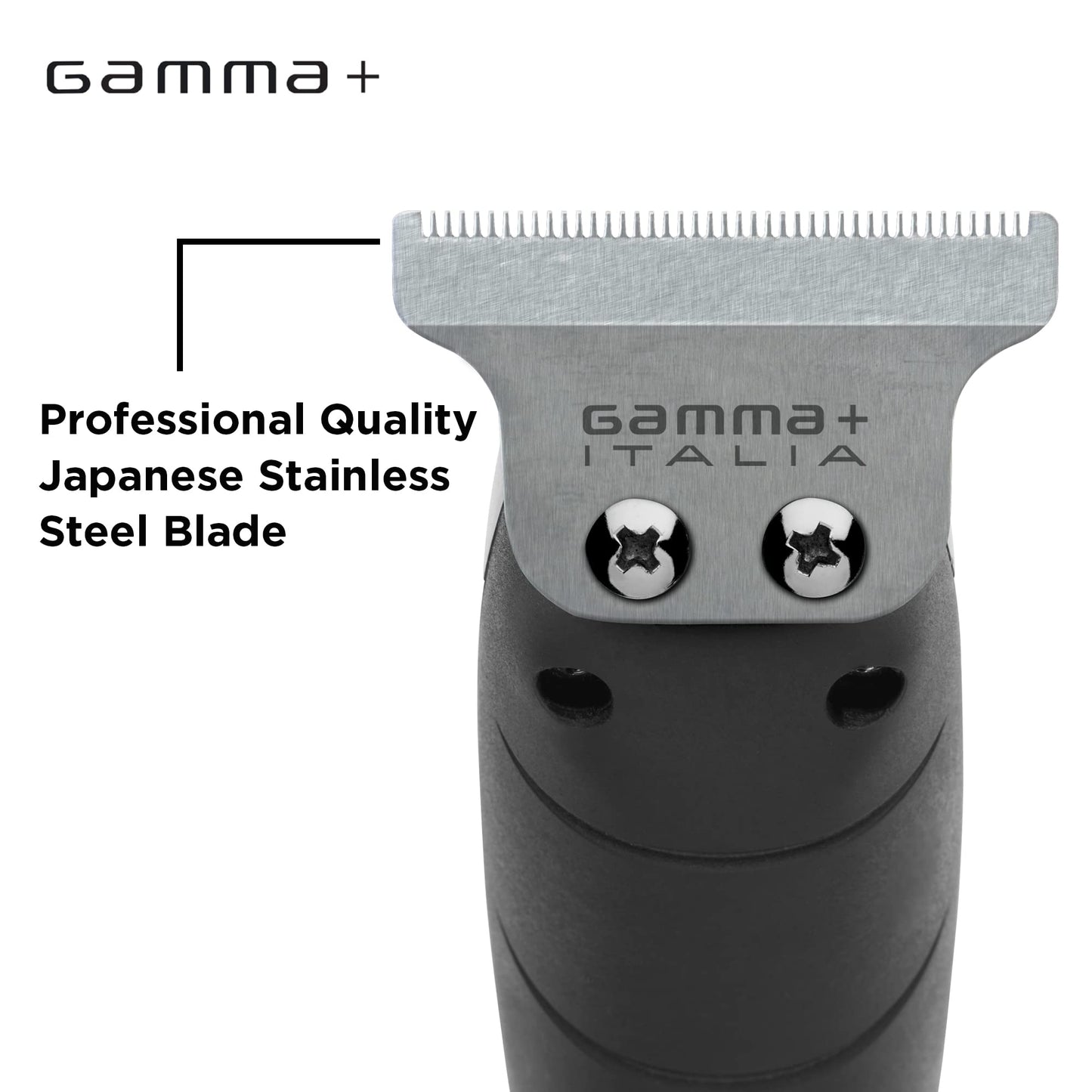 GAMMA+ Replacement Stainless Steel Fixed Blade Set with Stainless Steel Deep Tooth Cutter Trimmer Blade Set Beauty and Personal Care GAMMA+