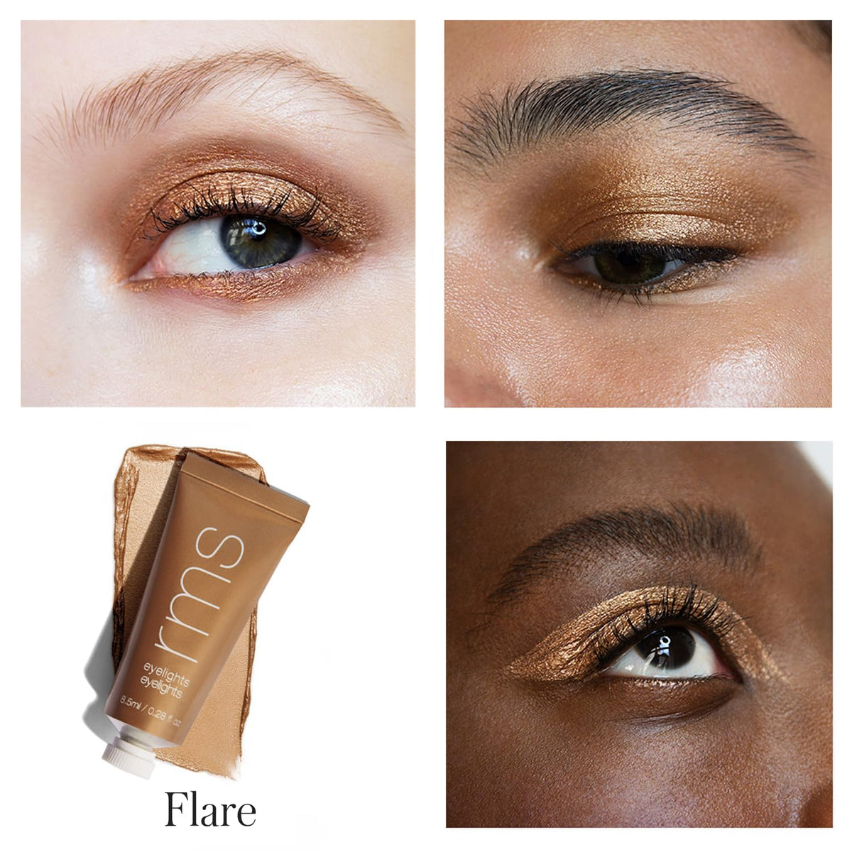 RMS Beauty Eyelights Cream Eyeshadow, Long-Wear Hydrating Creamy Eyeshadow for Luminous, Buildable Natural Color, Smudge-Resistant, Blendable Formula Beauty & Personal Care RMS Beauty