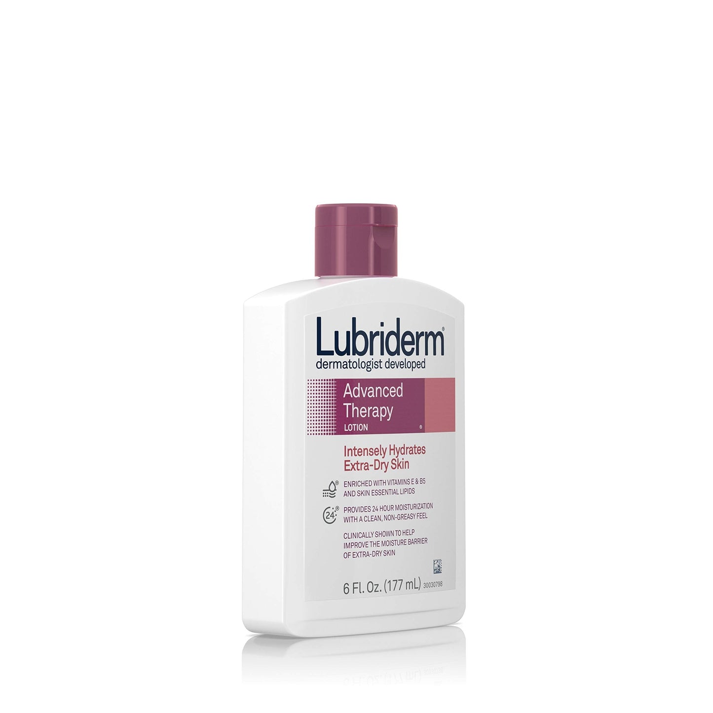 Lubriderm Advanced Therapy Moisturizing Lotion with Vitamins E and B5, Deep Hydration for Extra Dry Skin, Non-Greasy Formula, 6 fl. oz Beauty & Personal Care Lubriderm