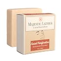 Majestic Lather Facial Purification Luxury Bar Soap. Gently Nourish & Moisturize. Renew With Milk & Collagen. Great for Dry/Sensitive, Oily Beauty & Personal Care Majestic Lather