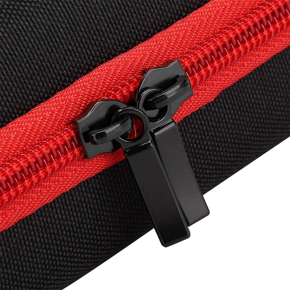 Electric Shaver Storage Bag, Portable Hair Shaving Bag, Nylon TPU Hair Shaver Case for QP2520/90/70 (Black Red) Beauty and Personal Care Grcfumo