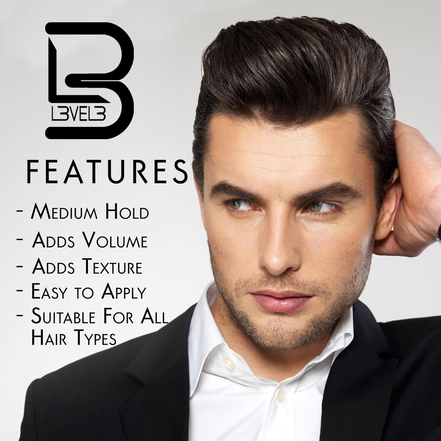 L3 - Level 3 Hair Sculpting Clay - Premium Grade Hair Clay for the Perfect Look - Long Lasting Hair Styling Product for Men Beauty & Personal Care L3