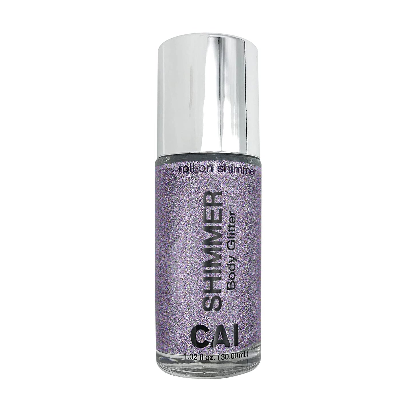 Hair Glitter Gel; Body Glitter & Face Glitter for Women/Kids (1 Pk Stardust Violet) Iridescent Holograph Roll-on 1 oz | Cosmetic-Grade Makeup, Apply Beauty & Personal Care CAI BEAUTY NYC