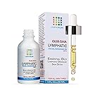 Facial Lymphatic Drainage Oil for Gua Sha Facial Tools, Lymphatic Drainage Massager Face with Jojoba & Coconut Oil, Use with Face Roller, Jade Roller Beauty & Personal Care Bruizex