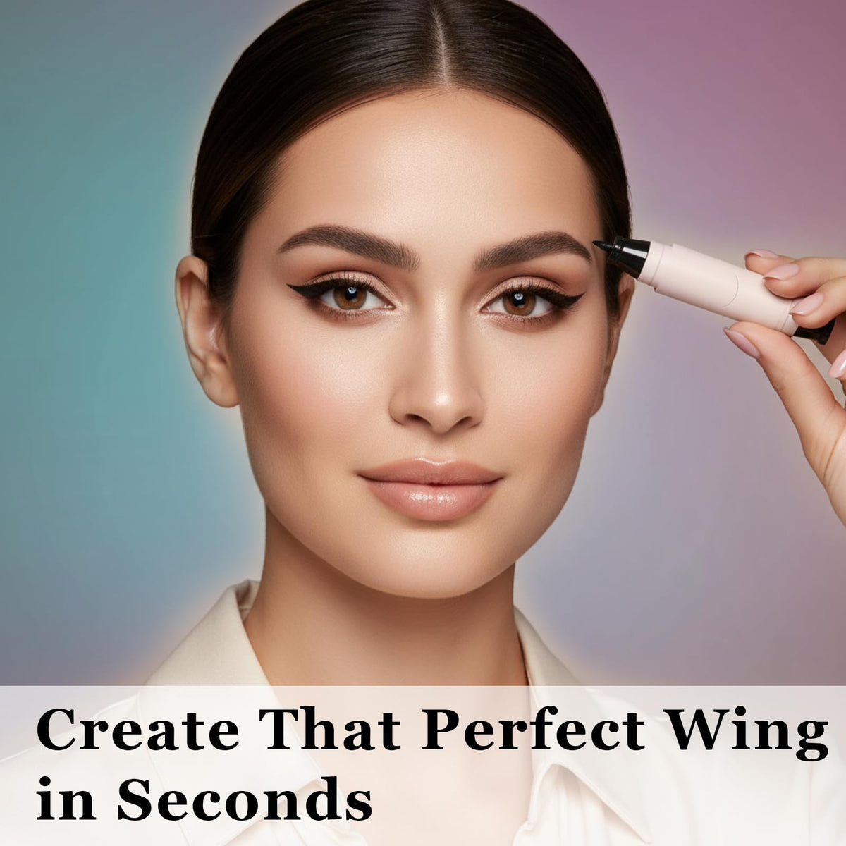 Charunee Winged Eyeliner Stamp Foldable Eye Liner Stamp, 2pc Gel Eyeliner Pencil Set Waterpoof Dual Ended Eye Stamp for Beginners,Easily Draw… Beauty & Personal Care Charunee