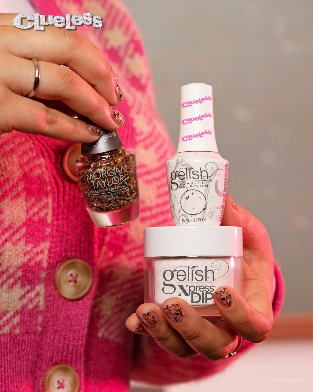 Morgan Taylor Clueless Collection Lacquer Nail Polish - Two Snaps For You, 15mL