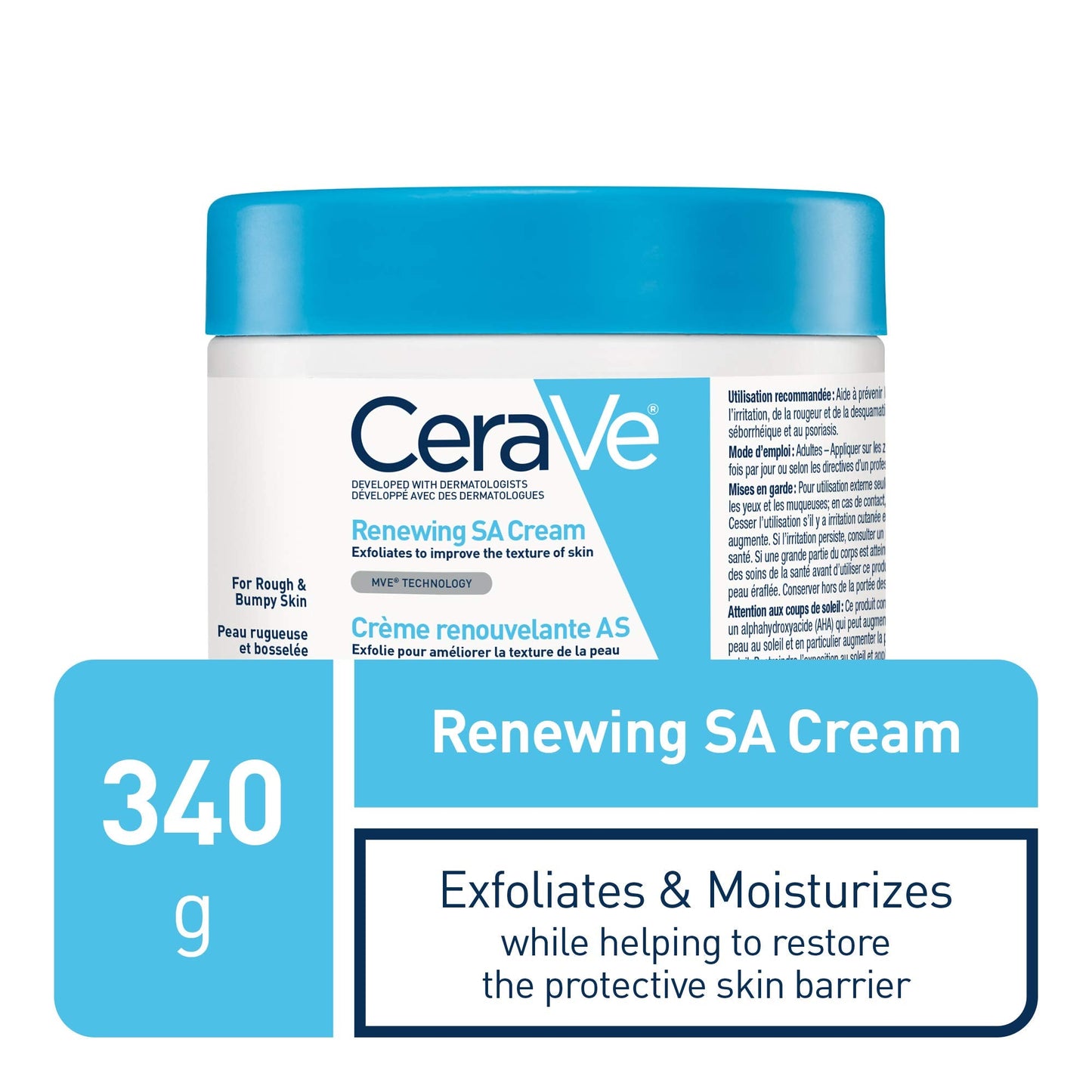 CeraVe SA Cream for Rough & Bumpy Skin 12 Ounce Beauty & Personal Care CeraVe