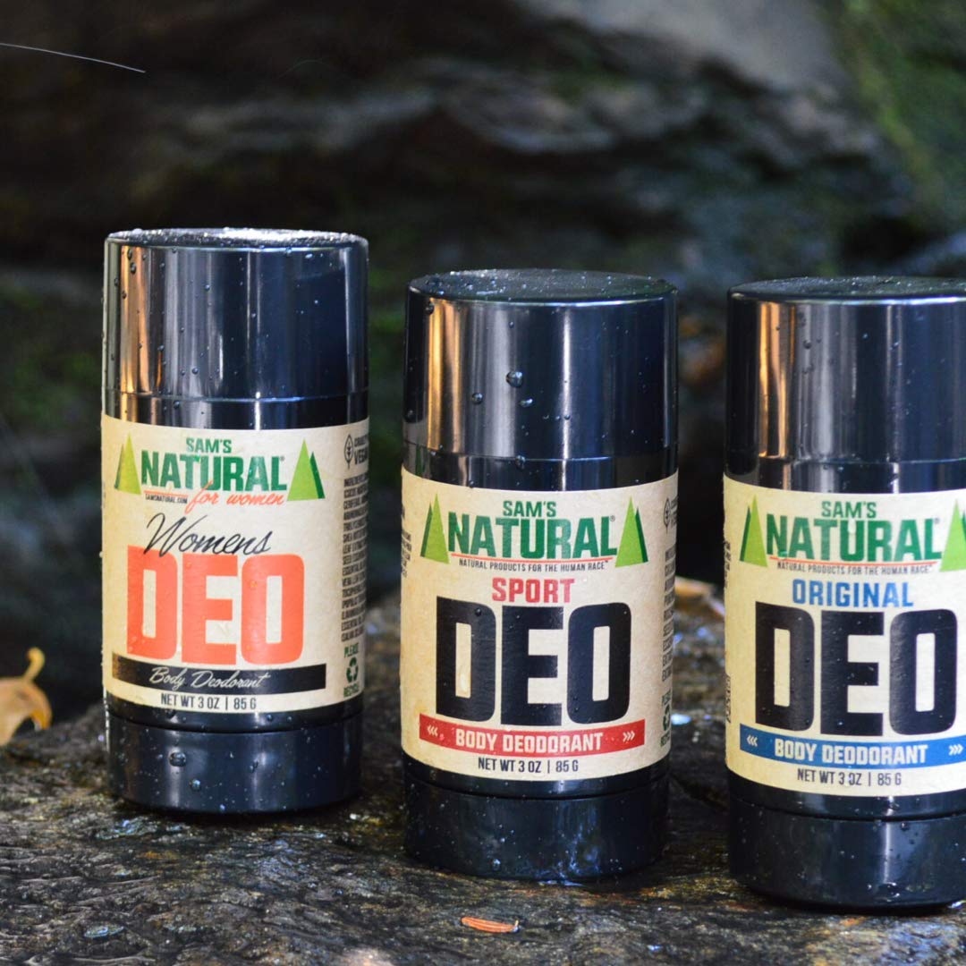 Sam’s Natural Deodorant - Women's - Holiday Gifts - Stocking Stuffers - Aluminum Free DEO - No phthalates, parabens, sulfates, or dyes - Women, Unisex Beauty and Personal Care Sam's Natural