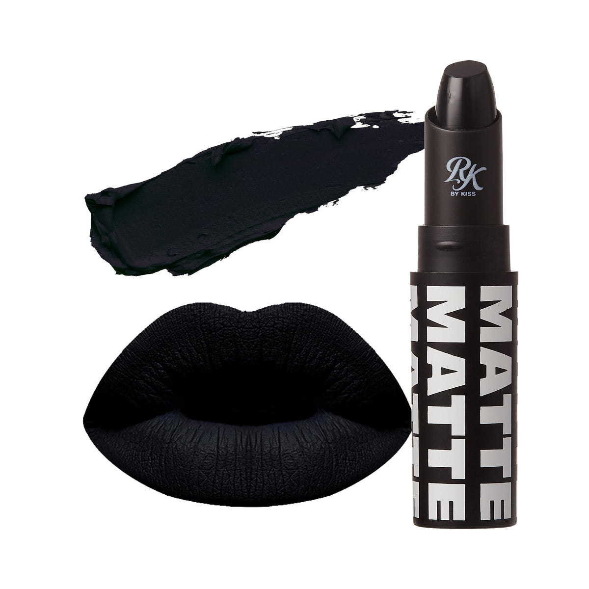 Ruby Kisses Ultra Matte Super Rich Lipstick 3.5g/0.12oz (RMLS14 BLACKISM) Beauty & Personal Care Ruby Kisses