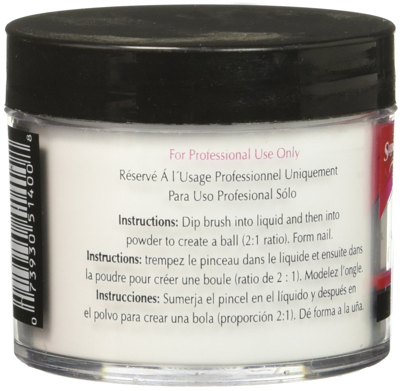 Supernail Nail Powder, Clear, 2 Ounce Beauty & Personal Care SuperNail