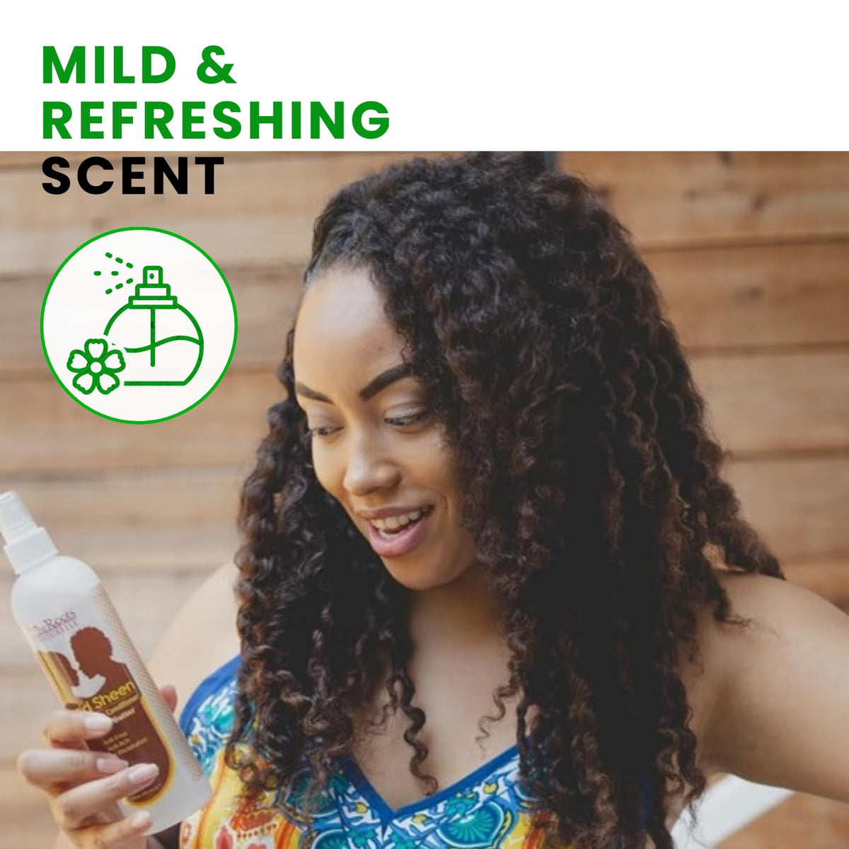 The Roots Naturelle Braid Sheen Braid Spray | 12 Fl Oz | Leave-in Conditioner with Shea Butter | Enriched with Vitamins and Essential Oils | Beauty & Personal Care The Roots Naturelle