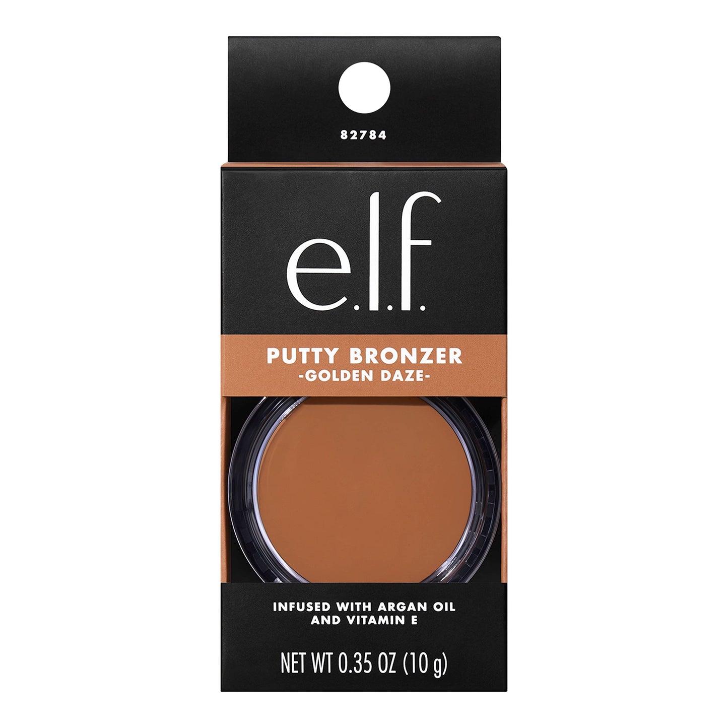 e.l.f. Putty Bronzer, Creamy & Highly Pigmented Formula, Creates a Long-Lasting Bronzed Glow, Infused with Argan Oil & Vitamin E, Golden Daze, 0.35 Oz Beauty & Personal Care e.l.f.