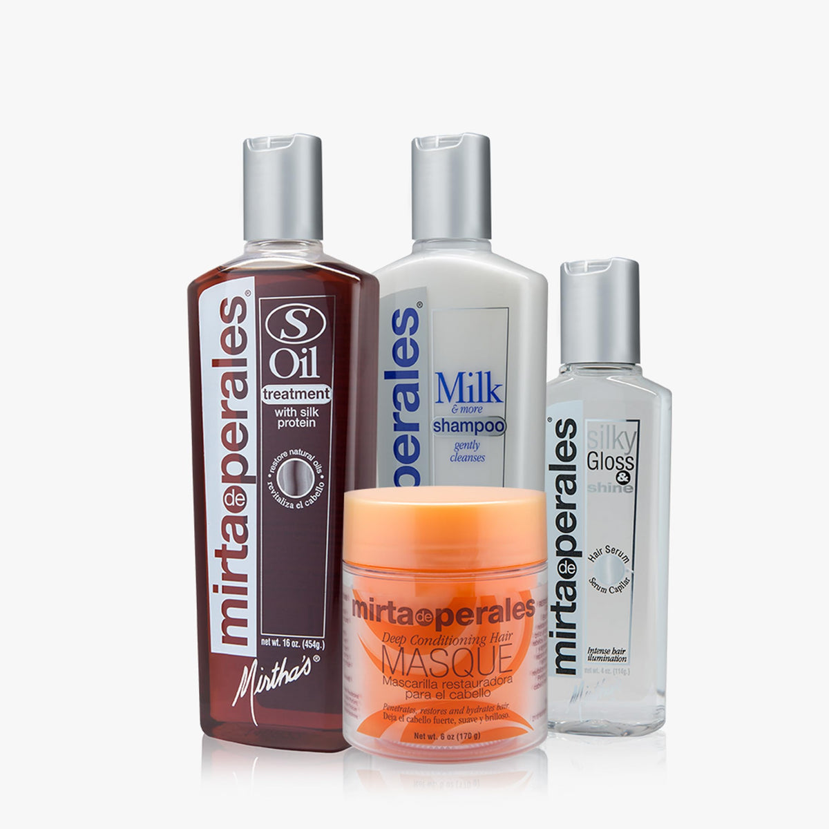 Mirta de Perales Oil “S” Hair Treatment for Dry Hair & Flaky Scalp | Deep-Cleansing Scalp Detox with Castor Oil & Silk Protein | Restores Moisture Beauty & Personal Care Mirta De Perales
