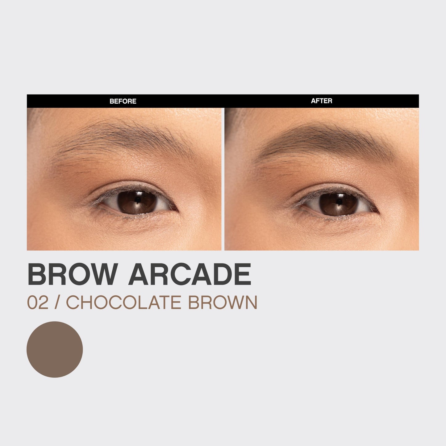 Vivienne Sabó Brow Arcade Eyebrow Pencil - Micro Definer with Brush for Natural Shaping, Long-Wear Color for Full, Defined Arches, Shade 02 Chocolate Beauty & Personal Care Vivienne Sabó