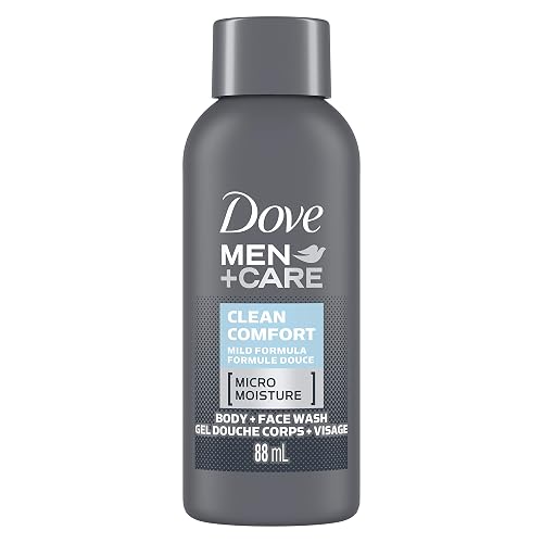 Dove Men+Care Body and Face Wash for Healthier and Stronger Skin Clean Comfort Effectively Washes Away Bacteria While Nourishing Your Skin 3 oz, 24 Beauty & Personal Care DOVE MEN + CARE