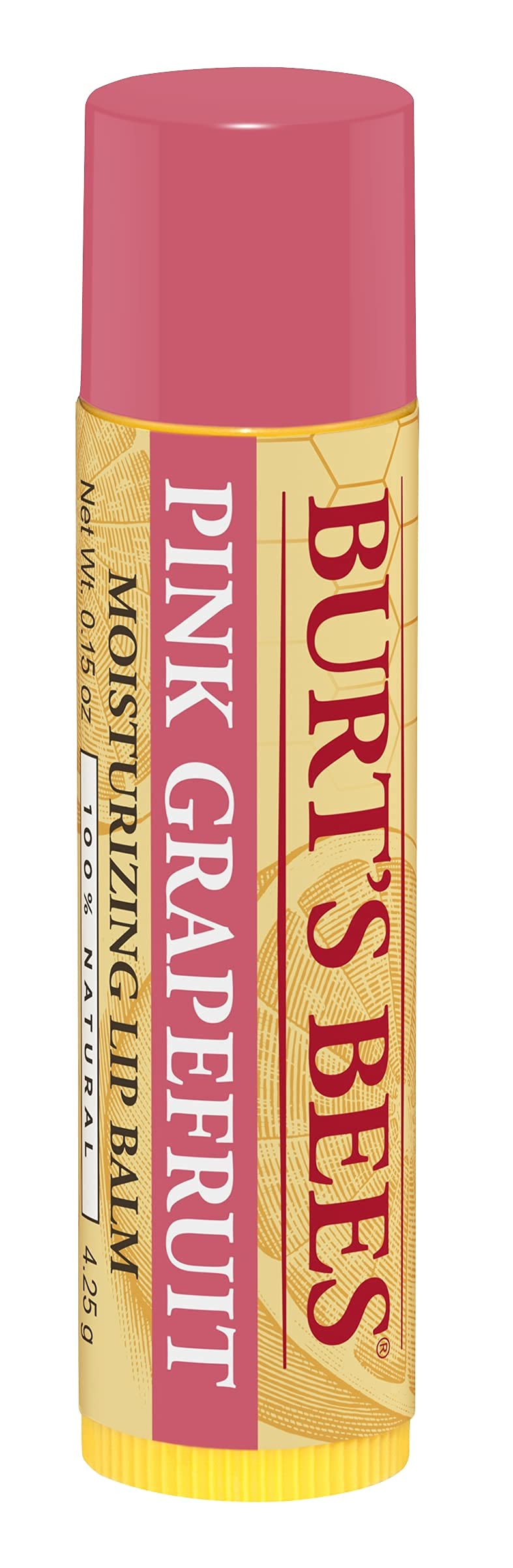 Pink Grapefruit Moisturizing Lip Balm Twin Pack Beauty and Personal Care Burt's Bees