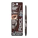 Revlon ColorStay Pencil Waterproof Eyeliner, Smudge-Proof, Eye Makeup with Built-In Sharpener, Stocking Stuffer for Women, 202 Black Brown, 0.01 oz Beauty & Personal Care REVLON