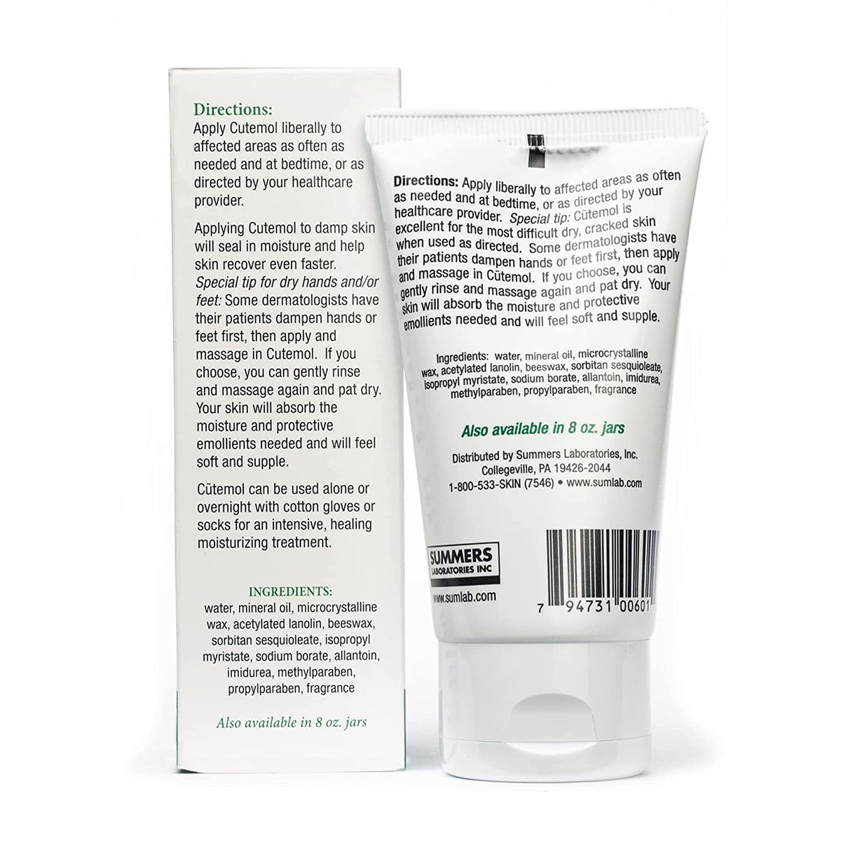 Cutemol Emmollient Skin Cream 2oz (2-pack) Beauty & Personal Care Cutemol