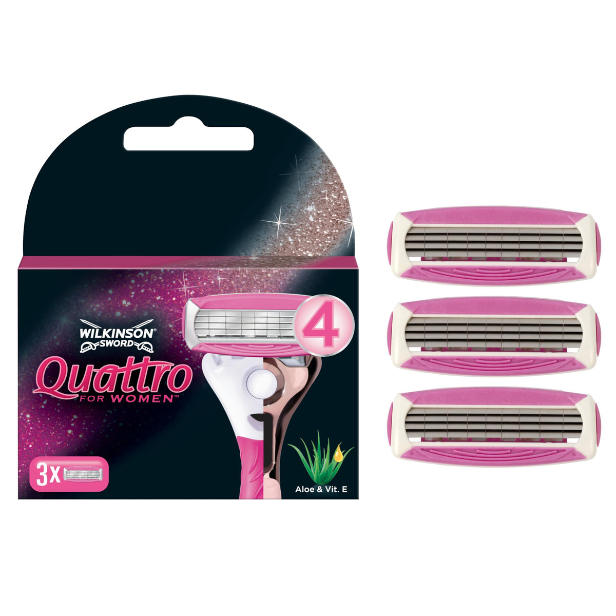 Wilkinson Quattro Razor for Women Beauty and Personal Care Wilkinson Sword