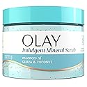 Olay Body Indulgent Mineral Scrub, Skin Exfoliating & Massaging Pearls, Nourishing Soft & Gentle Formula, Renewing BHA, Vitamin B3 Complex, Luxurious Beauty & Personal Care Olay