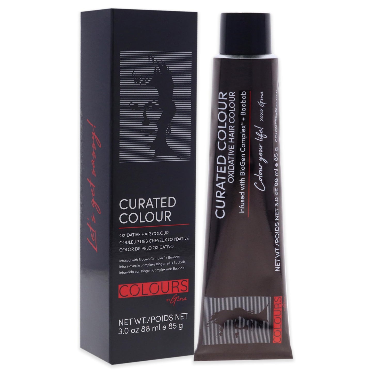 Colours By Gina Curated Colour - 7.6-7R Reddish Blonde by Colours By Gina for Unisex - 3 oz Hair Color Beauty & Personal Care Colours By Gina
