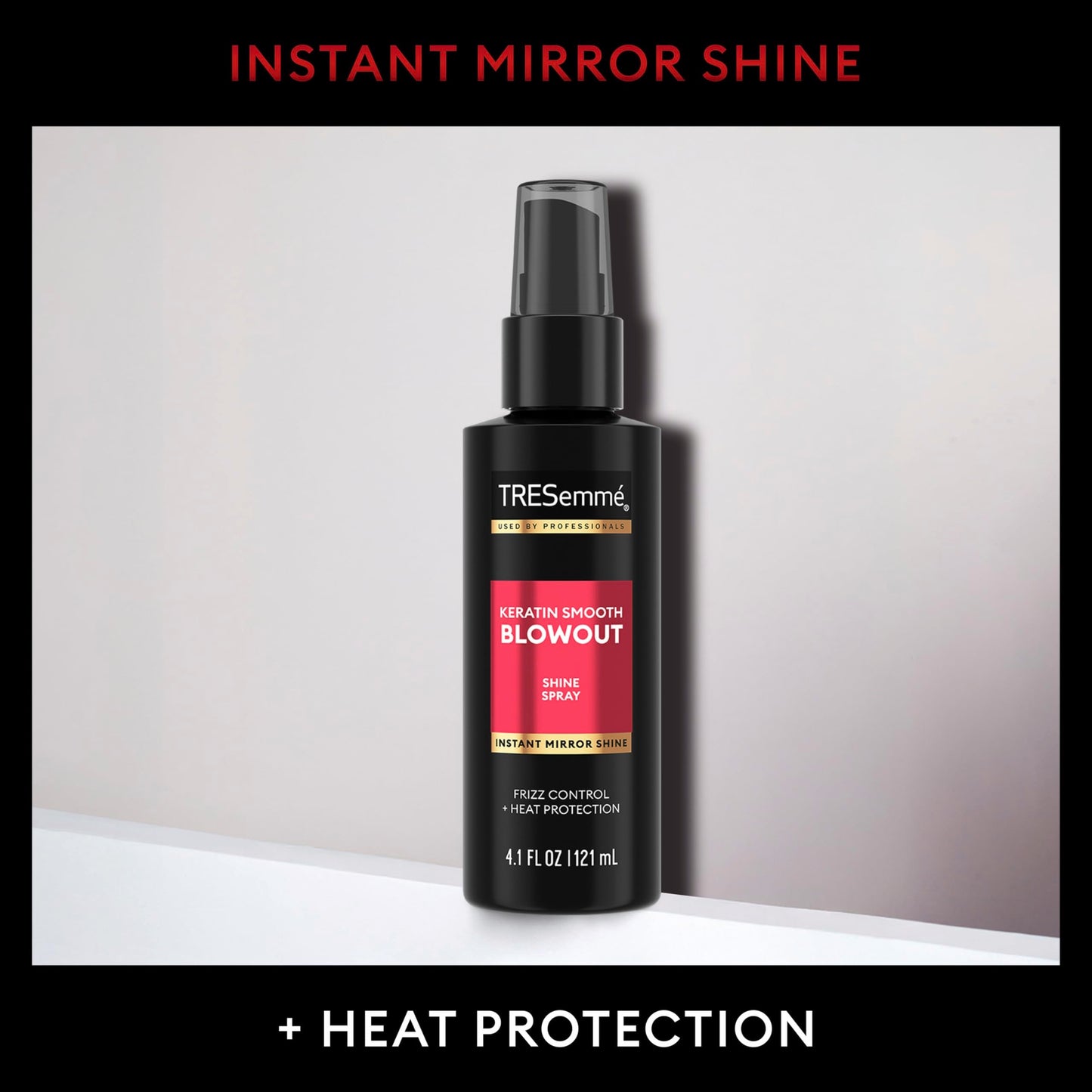 TRESemmé Silky Shine Spray Keratin Smooth for Heat Activated Sleek & Shine, Weightless, 4.1 Fl Oz Beauty & Personal Care TRESemmé