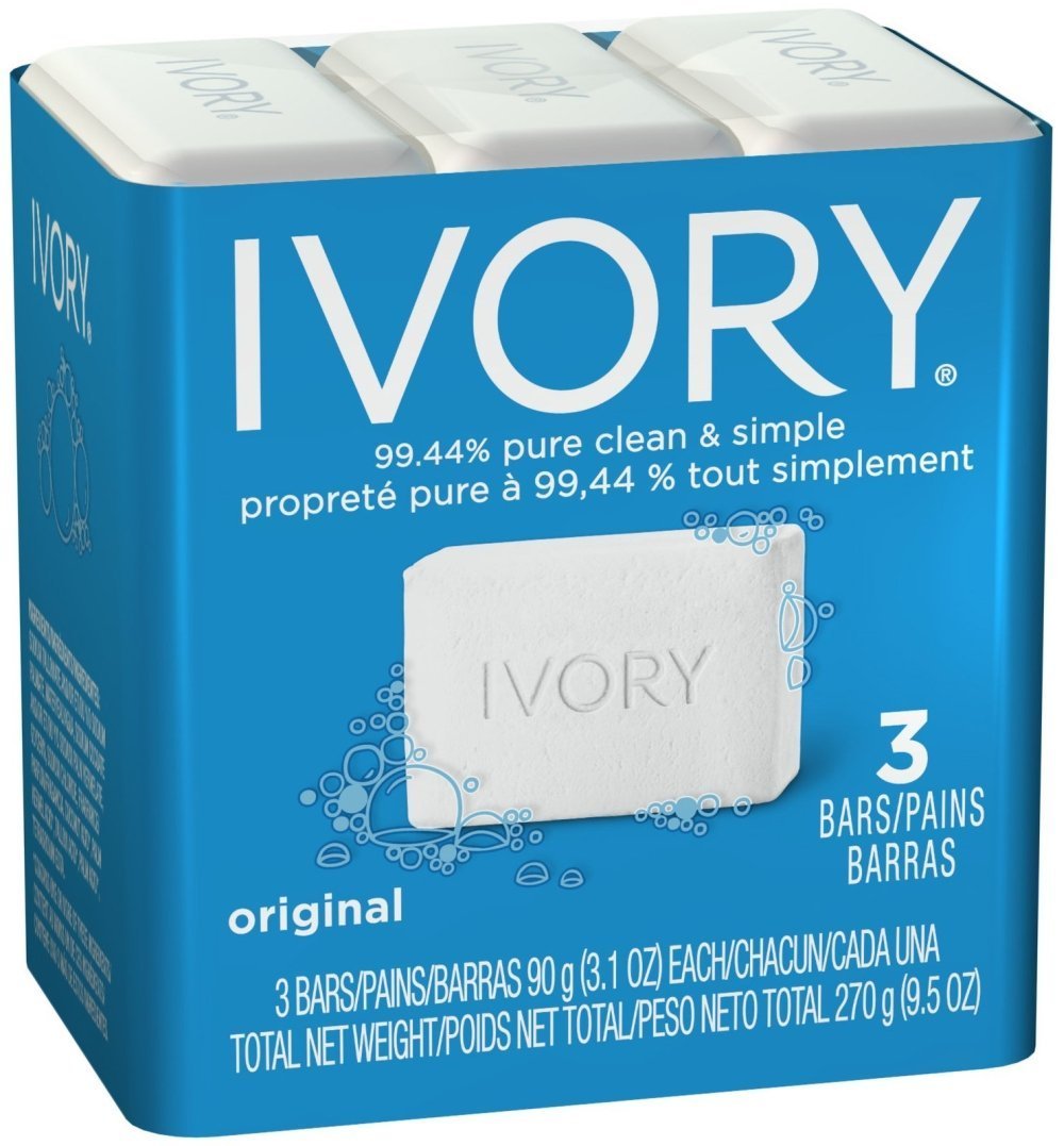 Ivory Bar Soap, 3.1 oz bars, 3 ea (Pack of 12) Beauty & Personal Care Ivory