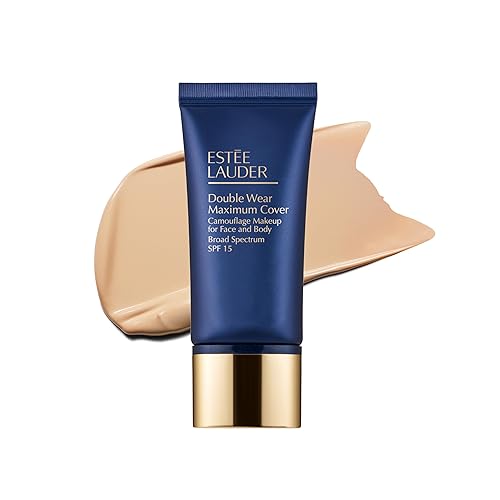 Estée Lauder Double Wear 24-Hour Maximum Cover Camouflage Foundation for Face and Body SPF 15 | Full Coverage | Tattoo Cover Up Makeup Waterproof, 1.0 Beauty & Personal Care Estée Lauder