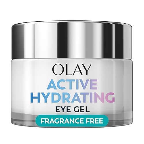 Olay Active Hydrating Eye Gel, Fragrance-Free, Anti-Aging Eye Cream with Hyaluronic Acid and Niacinamide, 0.5 oz Beauty & Personal Care Olay