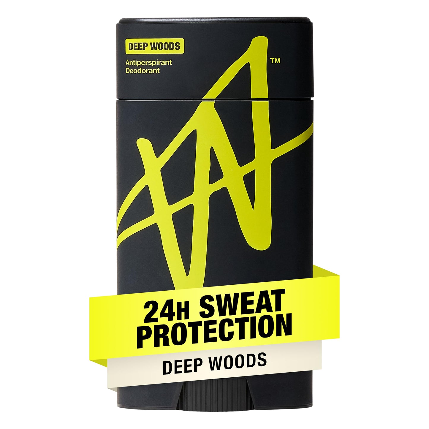 W By Jake Paul Men's Antiperspirant, Odor Blocking, Vitamin-Infused Deodorant for Men, 24-Hour Sweat Protection, Deep Woods Scent, 2.6 oz Beauty and Personal Care W