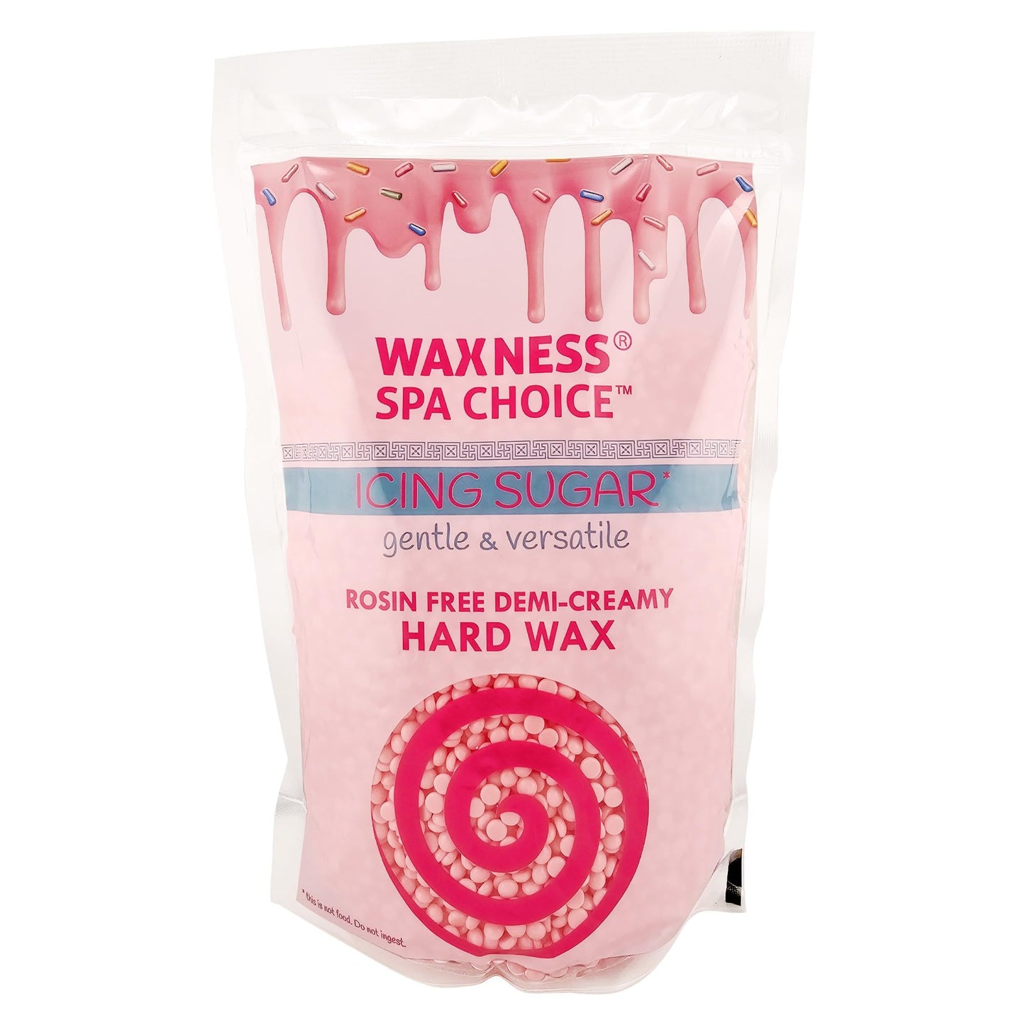 Waxness Spa Choice Hard Wax Icing Sugar 1.76 lb / 800 g Pack of 12 Beauty and Personal Care Waxness