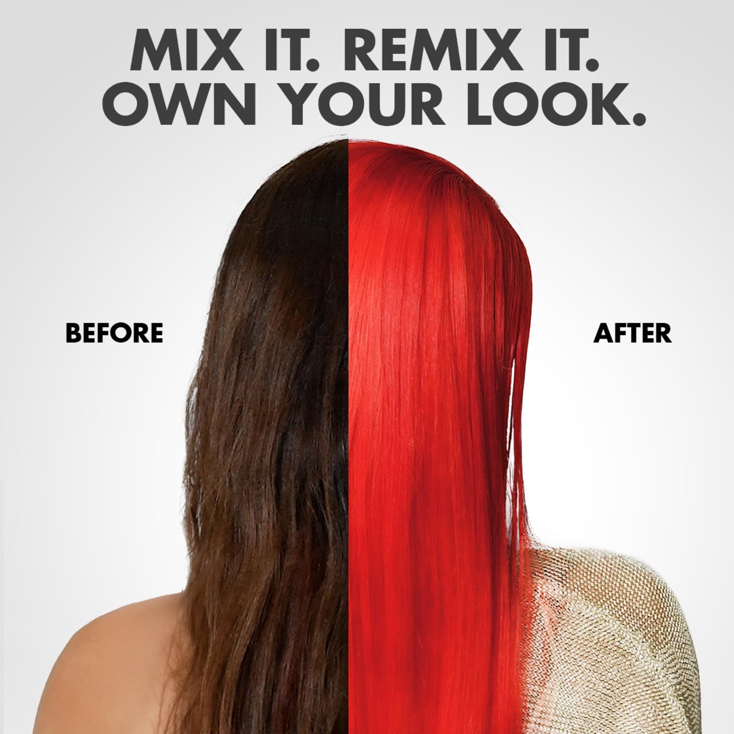 Got2b Color Remix, Customizable Semi-Permanent Hair Color, 092 Radical Red Beauty & Personal Care Got2B