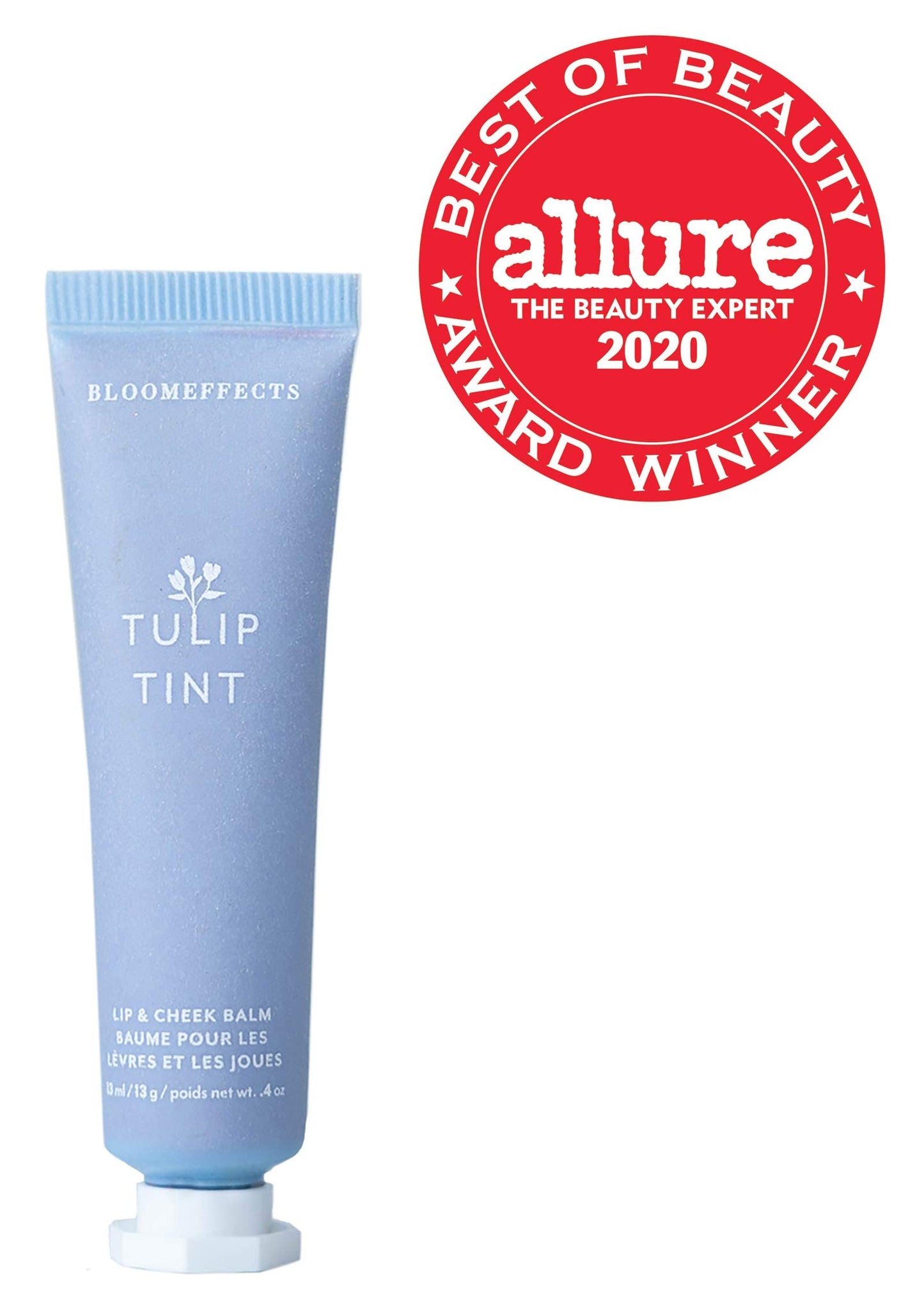 Bloomeffects - Natural Tulip Tint Lip + Cheek Balm | Cruelty-Free, Non-Toxic, Clean Beauty (Petal Pink) Beauty & Personal Care Bloomeffects