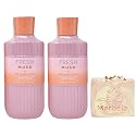 Bath & Body Works Fresh Musk 2 Body Washes with a Himalayan Salts Springs Bar Soap Beauty & Personal Care Bath & Body Works