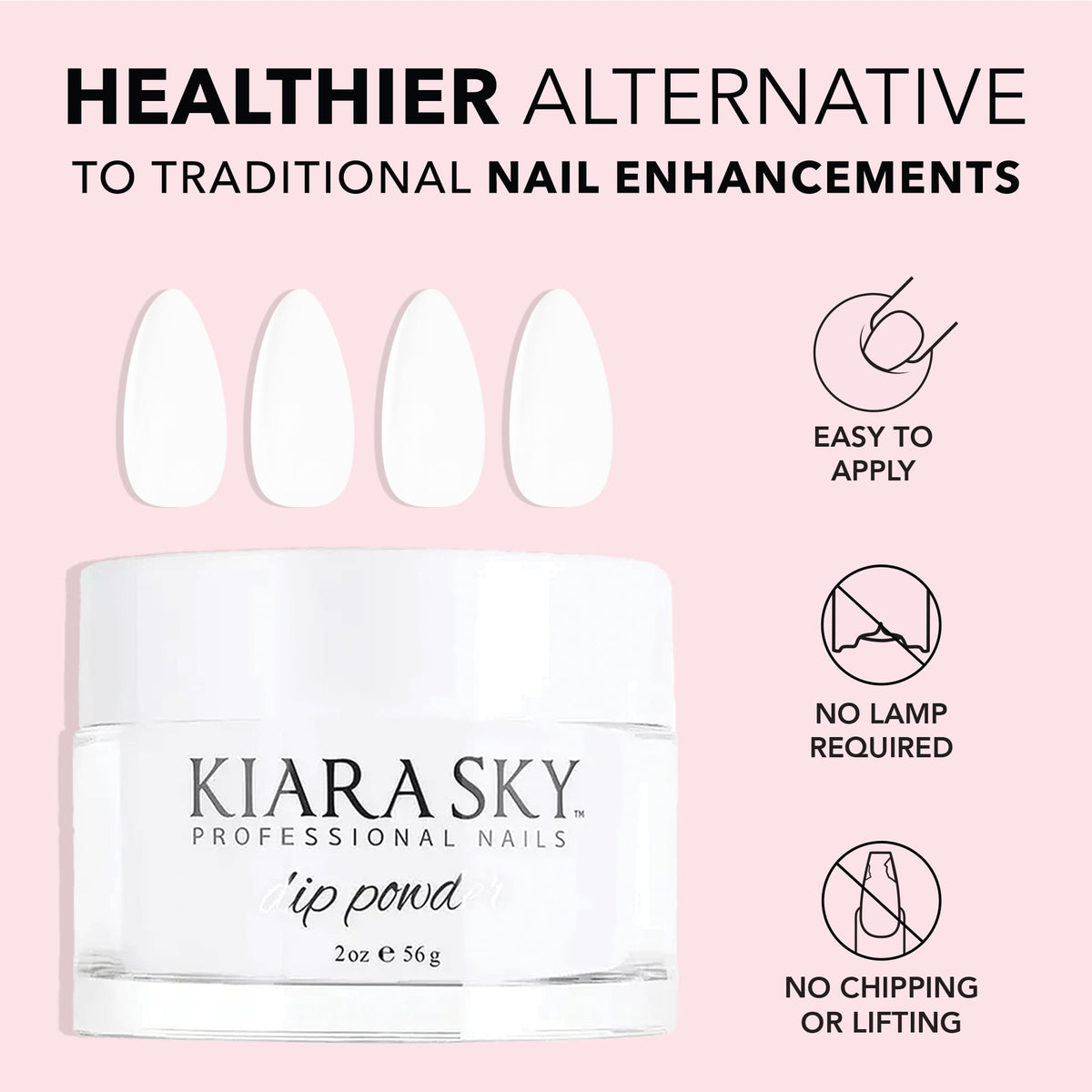 Kiara Sky Dip Powder Essentials 2 oz, Clear