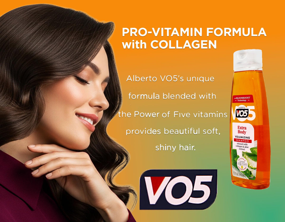 VO5 Extra Body Volumizing Shampoo Unisex 15 oz (Pack of 3)
