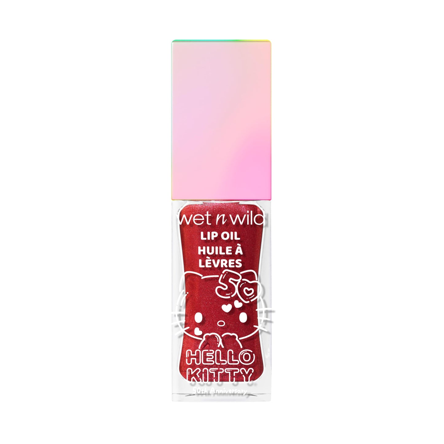 wet n wild Hello Kitty Glitter Lip Oil, New 10 Oil Infused Formula, Warm Apple Pie Lightly Scented, Sparkly Bold Colors, Cruelty-Free & Vegan - Magic Beauty & Personal Care wet n wild