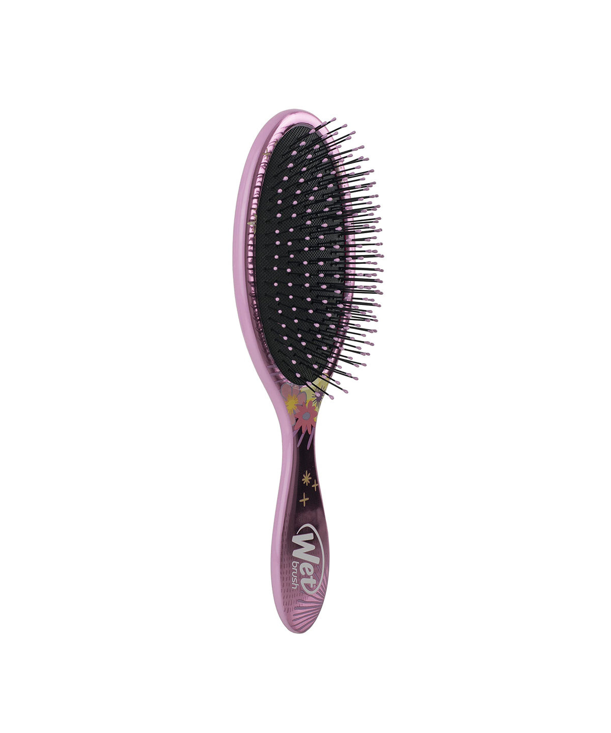 Wet Brush Disney Original Detangler Brush Princess Wholehearted - Tiana, Light Purple - All Hair Types - Ultra-Soft IntelliFlex Bristles Glide Through