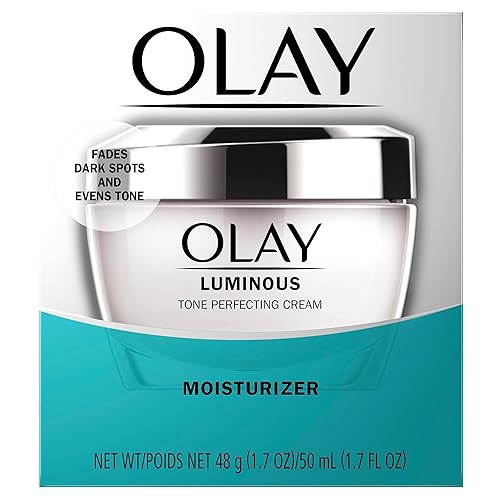 Olay Dark Spot Corrector, Luminous Tone Perfecting Cream and Sun Spot Remover, Advanced Tone Perfecting Face Moisturizer, 48 g Beauty & Personal Care Olay