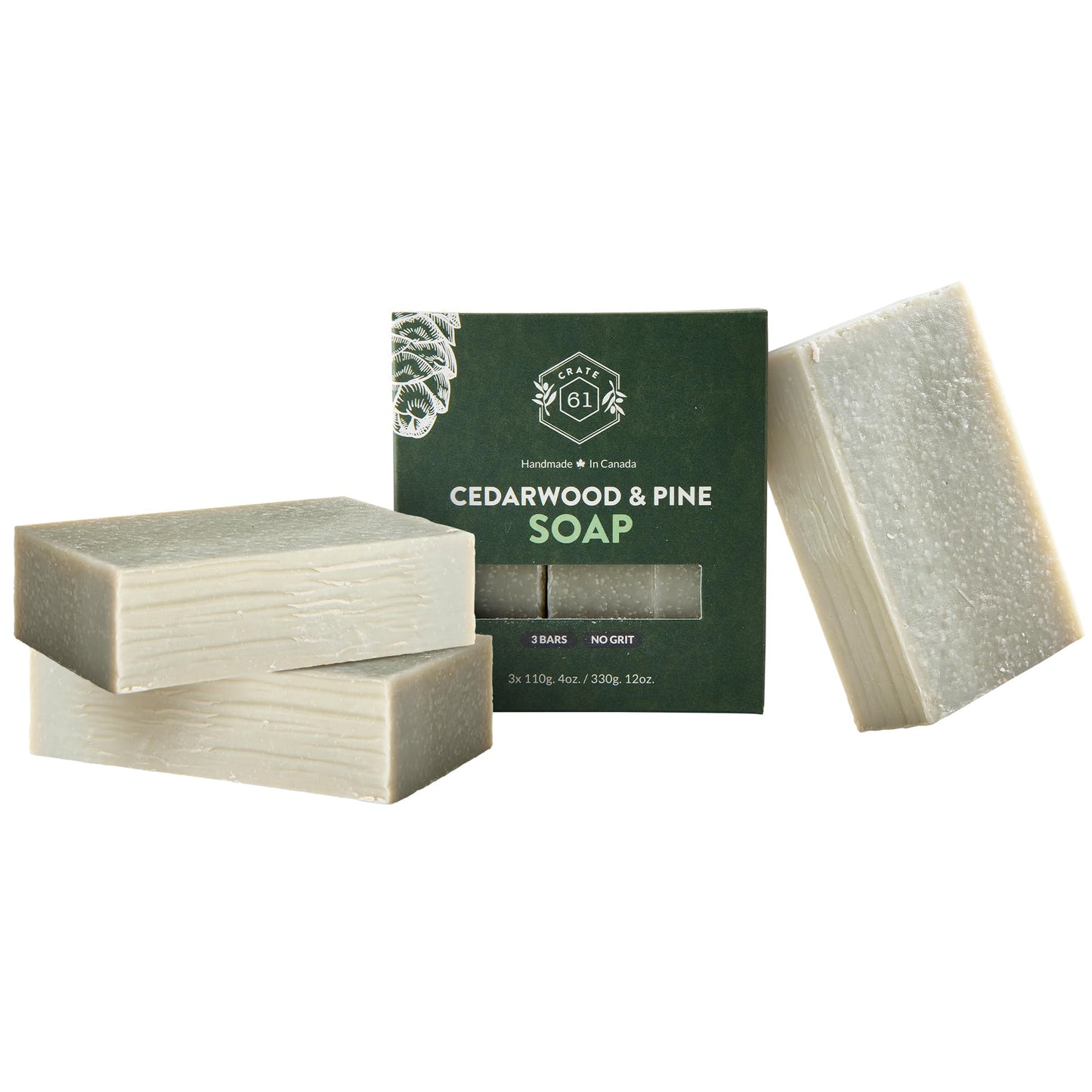 Crate 61 Organics, Handmade in Canada, Plant Based Cold Process Natural Bar Soap For Face And Body, With Premium Essential Oils, For Men And Women 3 Beauty & Personal Care Crate 61 Organics