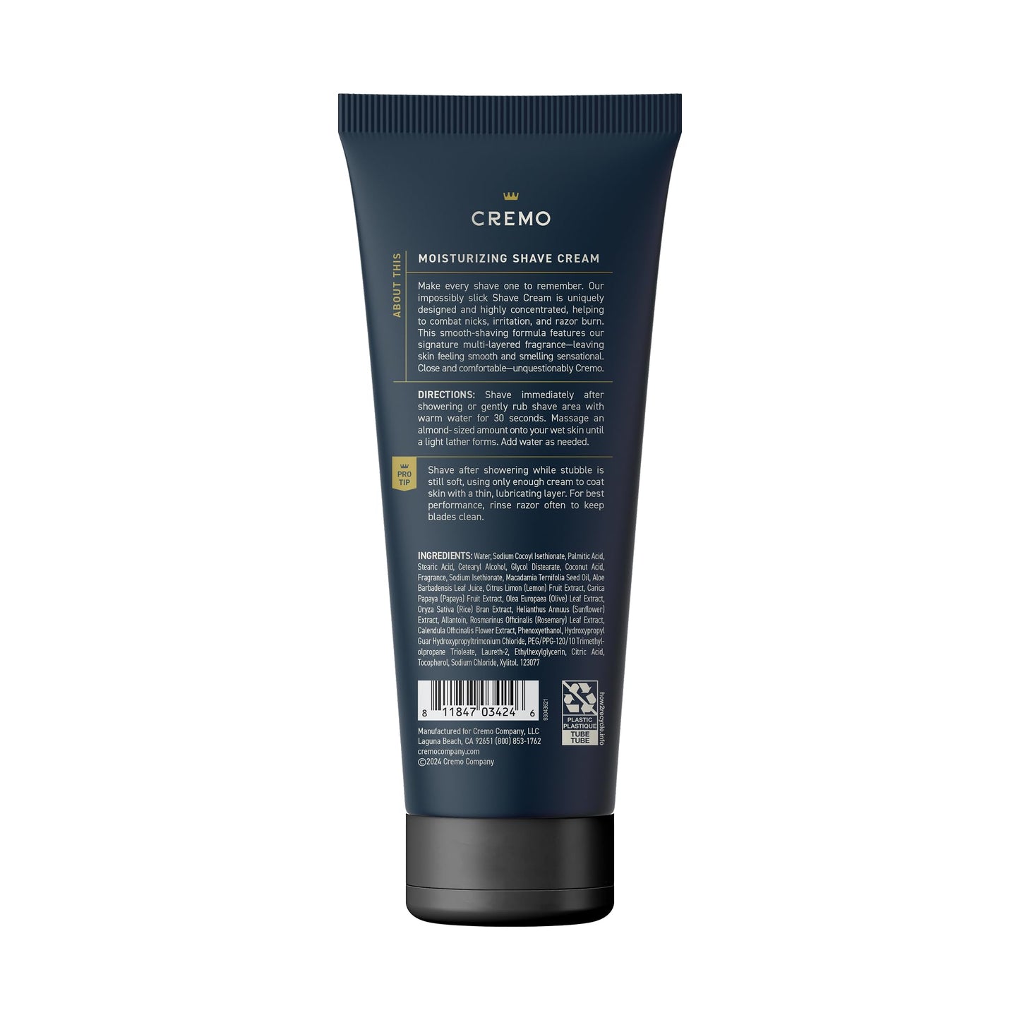 Cremo Palo Santo Shave Cream, Astonishingly Superior Ultra-Slick Shaving Cream for Men, Fights Nicks, Cuts and Razor Burn, 6 Fl Oz Beauty & Personal Care Cremo