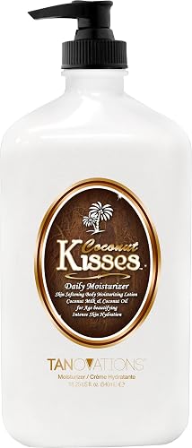Devoted Creations Coconut Kisses Daily Moisturizer - Skin Softening Body Moisturizing Lavish Hydrating Daily Moisturizer Beauty & Personal Care Devoted Creations