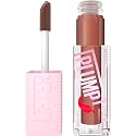 MAYBELLINE Lifter Gloss Lifter Plump, Plumping Lip Gloss with Chili Pepper and 5% Maxi-Lip, Cocoa Zing, Sheer Cool Brown, 1 Count Beauty & Personal Care MAYBELLINE