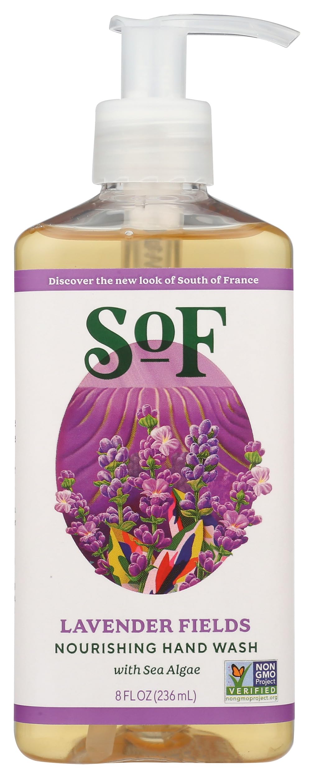 South Of France, Hand Wash Lavender Fields, 8 Fl Oz Beauty & Personal Care South Of France