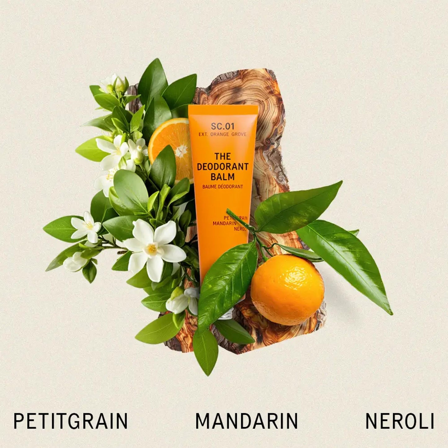 AKT Deodorant Balm 1.7 Fl Oz, Natural Deodorant for Men and Women, Award-Winning, Multi-use, Cream Deo Without Aluminum, Sc.01 Orange Grove, Plastic Beauty and Personal Care AKT