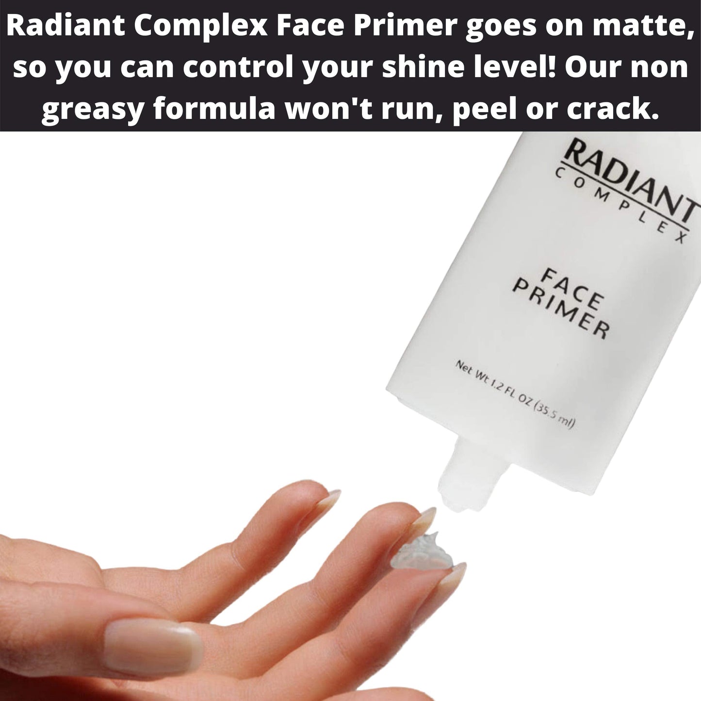 Best Makeup Base: Radiant Complex Face Primer and Pore Minimizer Transforms Your Skin into a Smooth Matte Canvas for Applying Foundation and Make Up Beauty & Personal Care Radiant Complex