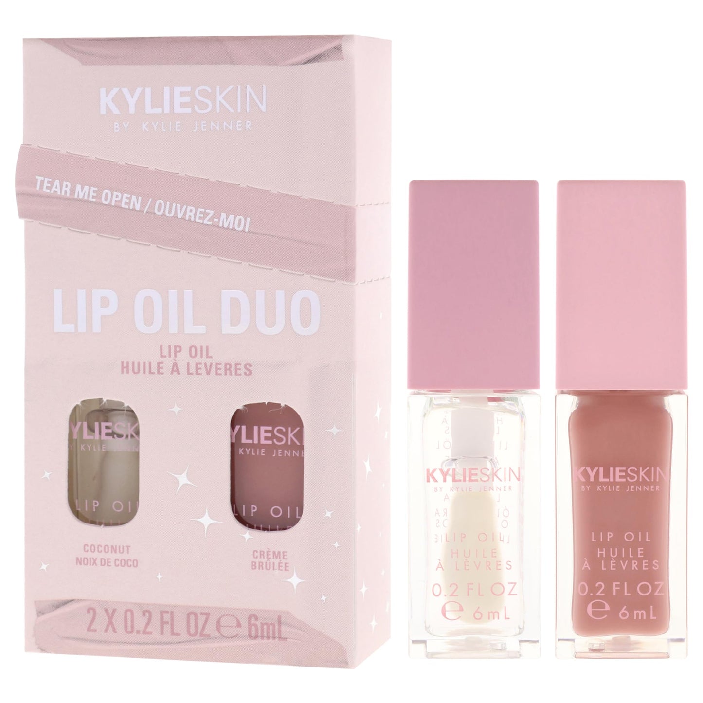 Kylie Jenner's Lip Oil Gift Set: Coconut & Crme Brlee by Kylie Cosmetics Beauty and Personal Care KYLIE