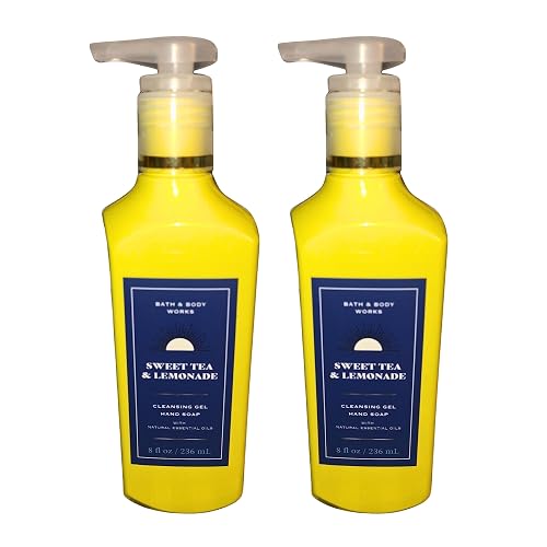 Bath & Body Works Gel Hand Soap 2-Pack 8oz/236mL Each (Sweet Tea and Lemonade) Beauty & Personal Care Bath & Body Works