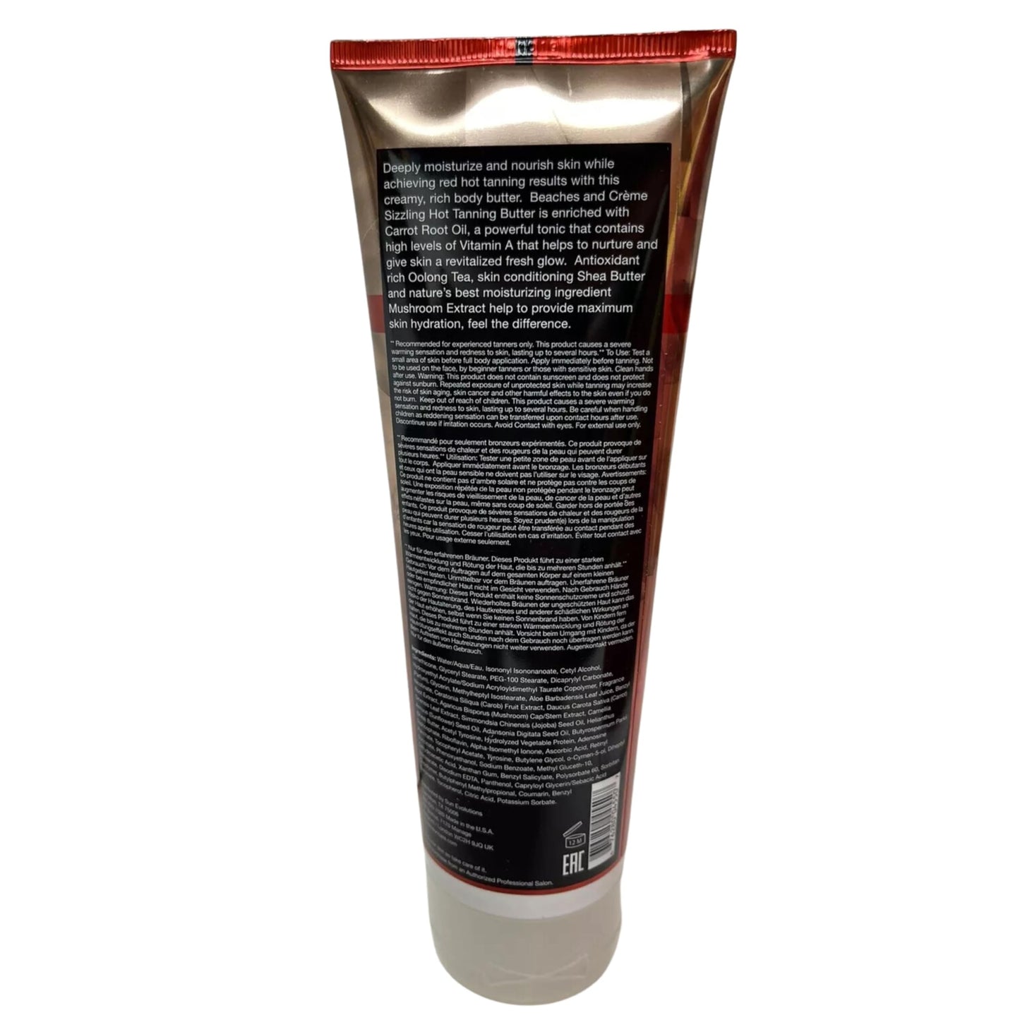 Beaches & Creme Sizzling Hot Tanning Butter 8.5oz Beauty & Personal Care Pro Tan